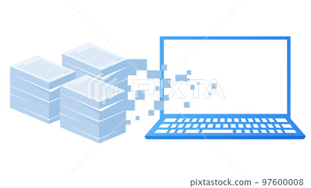 Paperless illustration material 97600008