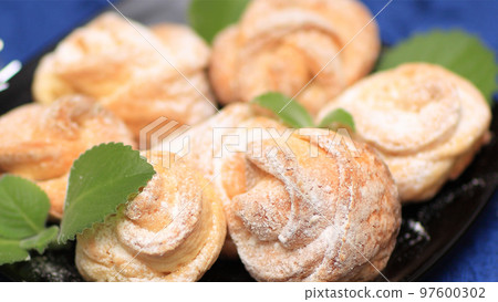 close up. young biessmann by showing ads. isolated on close up. young biessmann by showing ads. isolated on 97600302