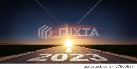 Happy New Year Background. Successful start to the year 2023. Happy New Year Background. Successful start to the year 2023. 97600658