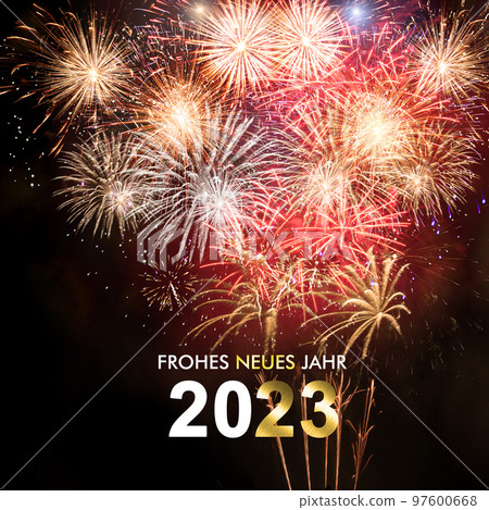 Happy New Year Background. Start to 2023. 3D illustration Happy New Year Background. Start to 2023. 3D illustration 97600668
