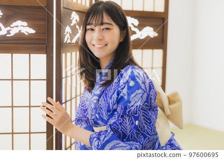 有鬆絞浴衣日式房間 97600695