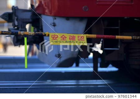 鐵路道口報警圖像 鐵路道口報警圖像 97601344