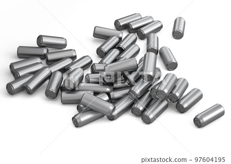 Group of aluminum beer or soda can for mini refrigerator on white background Group of aluminum beer or soda can for mini refrigerator on white background 97604195