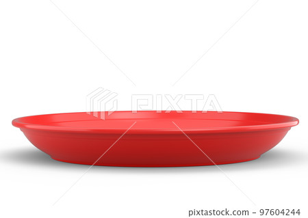 Eco-friendly disposable utensils like plate on white background. Eco-friendly disposable utensils like plate on white background. 97604244