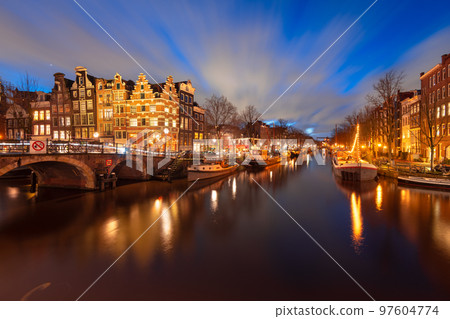 Amsterdam, Netherlands Bridges and Canals Amsterdam, Netherlands Bridges and Canals 97604774