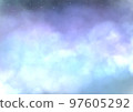 Wallpaper starry sky watercolor background 06 97605292
