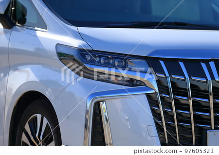 Car headlight image 97605321