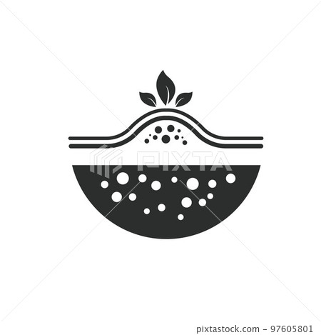 acne care icon vector concept design template 97605801