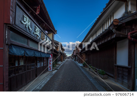 Old townscape of Tokaido Sekijuku Kameyama city Mie prefecture Old townscape of Tokaido Sekijuku Kameyama city Mie prefecture 97606714
