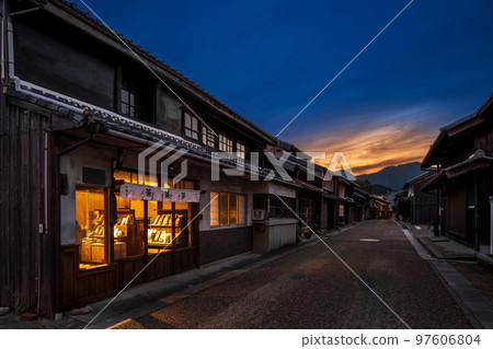 Tokaido Sekijuku Kameyama 市 Mie 縣的舊城市景觀 97606804