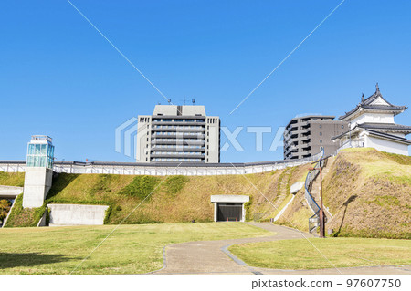 栃木縣宇都宮市宇都宮城址公園晴天 97607750