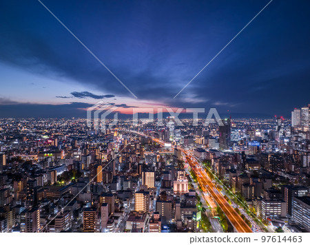 Night view Nagoya Night view Nagoya 97614463