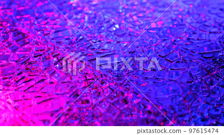Abstract background. Geometry color shapes. 3d render 97615474
