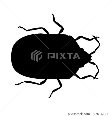 Bug Silhouette Bug Silhouette 97616125