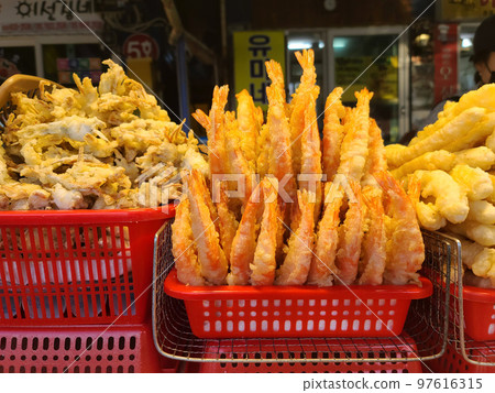 魚, 油炸, 食物 97616315