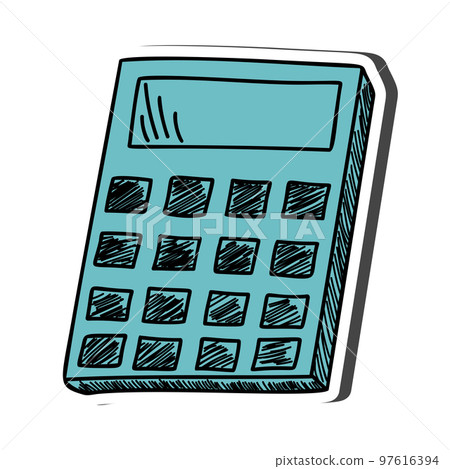 Calculator Sticker 97616394