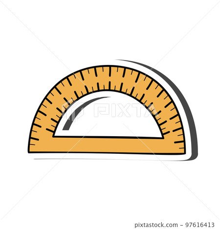 Ruler Sticker - Stock Illustration [97616413] - PIXTA