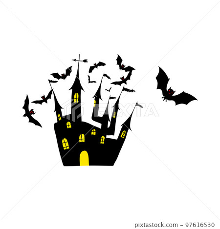 Happy halloween card Happy halloween card 97616530