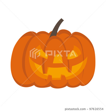 Happy Halloween Pumpkin Element 97616554