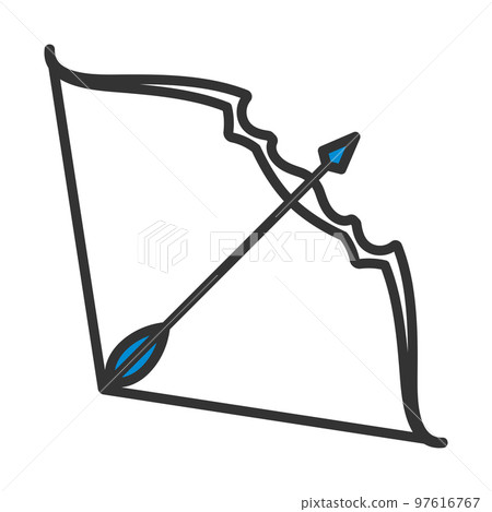 Icon Of Bow And Arrow Icon Of Bow And Arrow 97616767