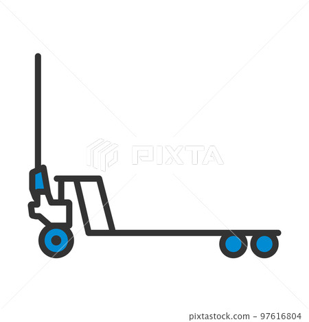 Hydraulic Trolley Jack Icon Hydraulic Trolley Jack Icon 97616804