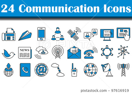 Communication Icon Set 97616919