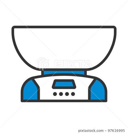 Kitchen Electric Scales Icon Kitchen Electric Scales Icon 97616995