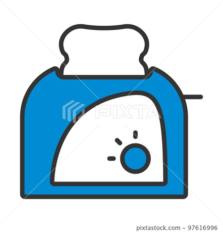 Kitchen Toaster Icon Kitchen Toaster Icon 97616996