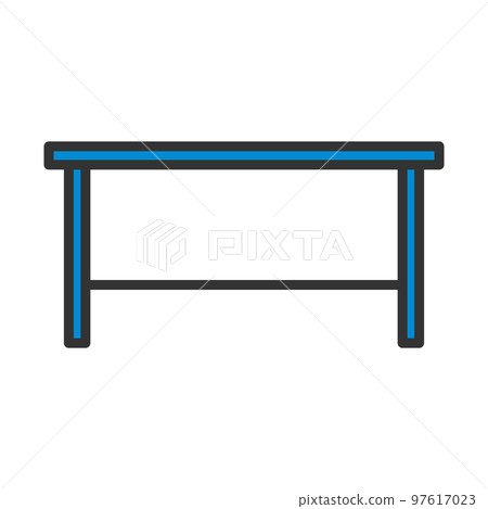 Office Table Icon Office Table Icon 97617023