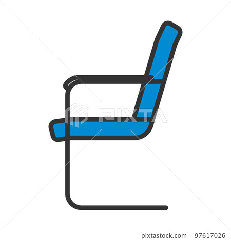 Guest Office Chair Icon Guest Office Chair Icon 97617026