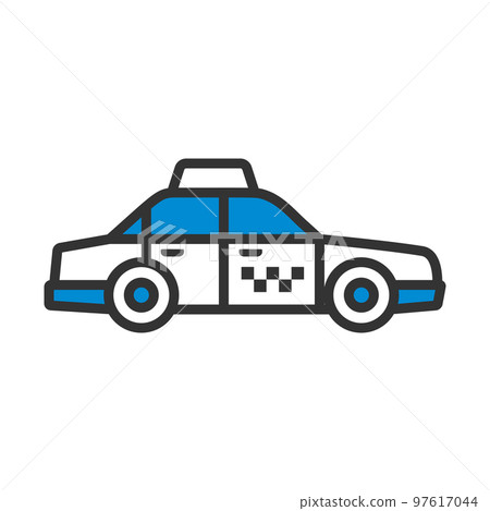 Taxi Car Icon Taxi Car Icon 97617044