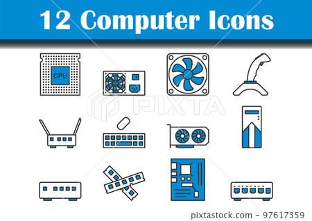 Computer Icon Set 97617359