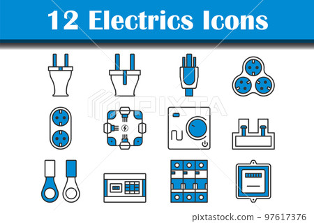 Electrics Icon Set 97617376