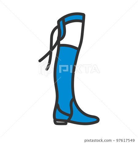 Hessian Boots Icon Hessian Boots Icon 97617549