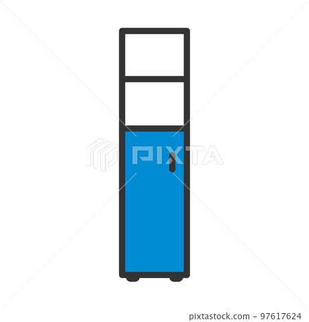 Narrow Cabinet Icon 97617624
