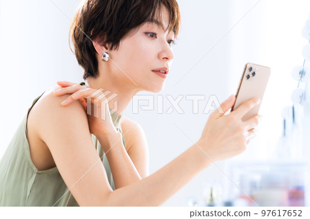 女性美容美妝智能手機護膚 97617652