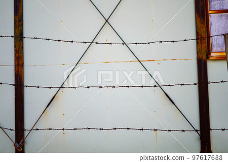 Barbed wire Stock Photo by ©wastesoul 12403968