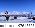 Furano Line and Tokachidake Federation in winter 97617828
