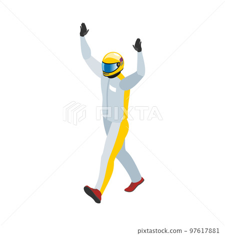 Isometric Winner Race Composition 97617881