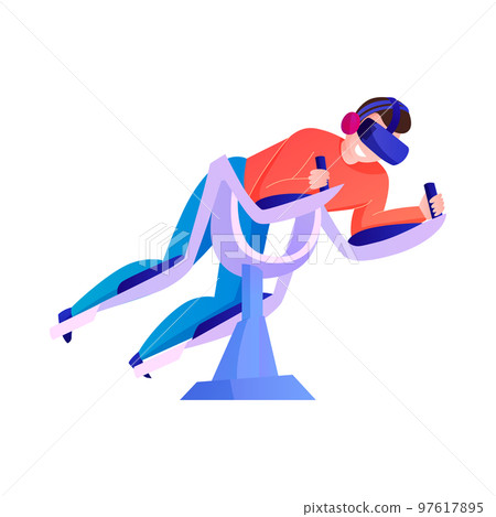 VR Laying Attraction Composition 97617895