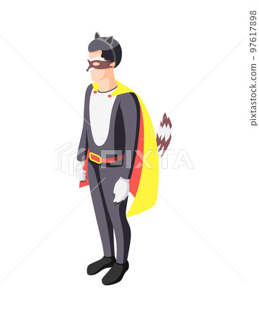Racoon Suit Masquerade Composition 97617898