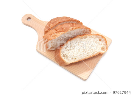 Soft type French bread [white background/clipping] 97617944