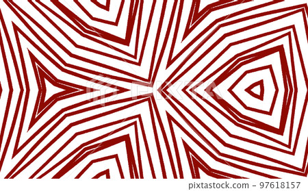 Arabesque hand drawn pattern. Maroon symmetrical kaleidoscope background. Textile ready good-looking print, swimwear fabric, wallpaper, wrapping. Oriental arabesque hand drawn design. Arabesque hand drawn pattern. Maroon symmetrical kaleidoscope background. Textile ready good-looking print, swimwear fabric, wallpaper, wrapping. Oriental arabesque hand drawn design. 97618157