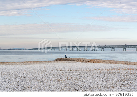 Marble Beach Dusk and back view 97619355