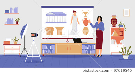 Flat School Teacher 97619540