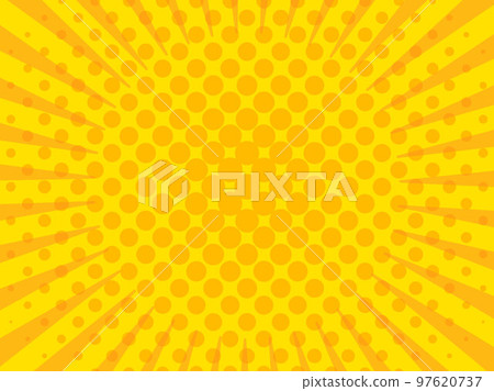 流行濃度線背景圖黃色 流行濃度線背景圖黃色 97620737