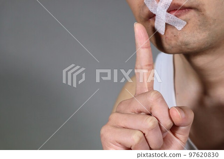 守口如瓶的人圖片 守口如瓶的人圖片 97620830