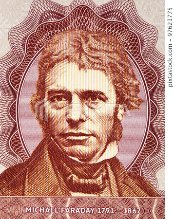 Michael Faraday a portrait from money Michael Faraday a portrait from money 97621775