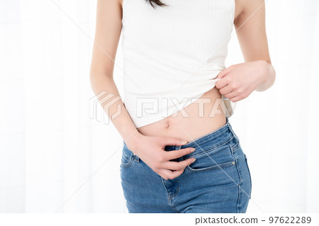 Women's waist [parts cut] 97622289