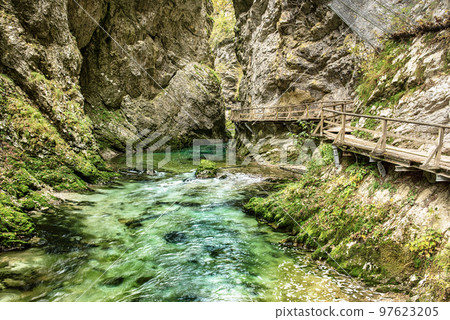 Vintgar gorge, Slovenia Vintgar gorge, Slovenia 97623205